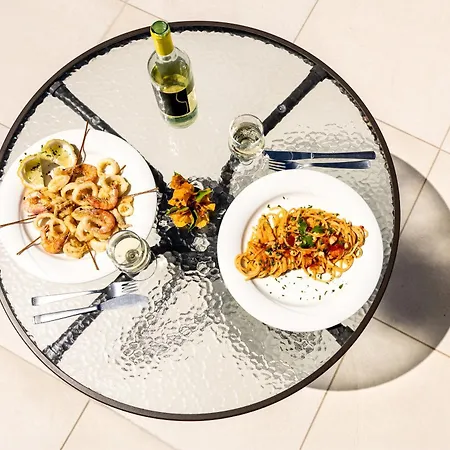 San Carlo - Terrazzo Sul Mare Con Ristorante E Pizzeria B&B 잠브로네